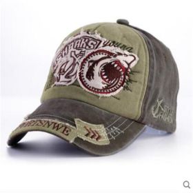 Casual all-match fashionable denim cap (Option: Khaki-Adult models)