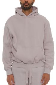 Premium Cotton Blend Hoodie (Color: TAUPE, size: 2XL)