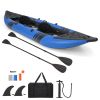 Inflatable 2-person Kayak Set with Aluminium Oars and Repair Kit