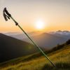 "Ultralight Folding Hiking Poles - 7075 Aluminum with EVA Grip, Tungsten Tips - Perfect for Backpacking & Climbing"